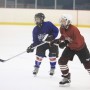 Evan Shafer Battles in Front
