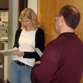 Producer Jill and Bill before the show.jpg