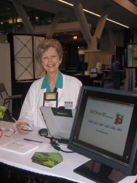 Me in Microsoft exhibit at AARP Boston 2007