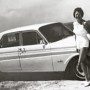 Posing With Chariot on the beach. 