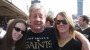 My little sis (left) my dad and me (right) at Saints game!!