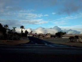 Cool Cloud Formation after a cloudy rainy day in Havasu Jan 26 2012.jpg